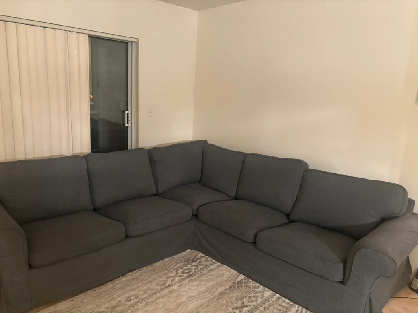 Sectional Sofa - Dark Grey