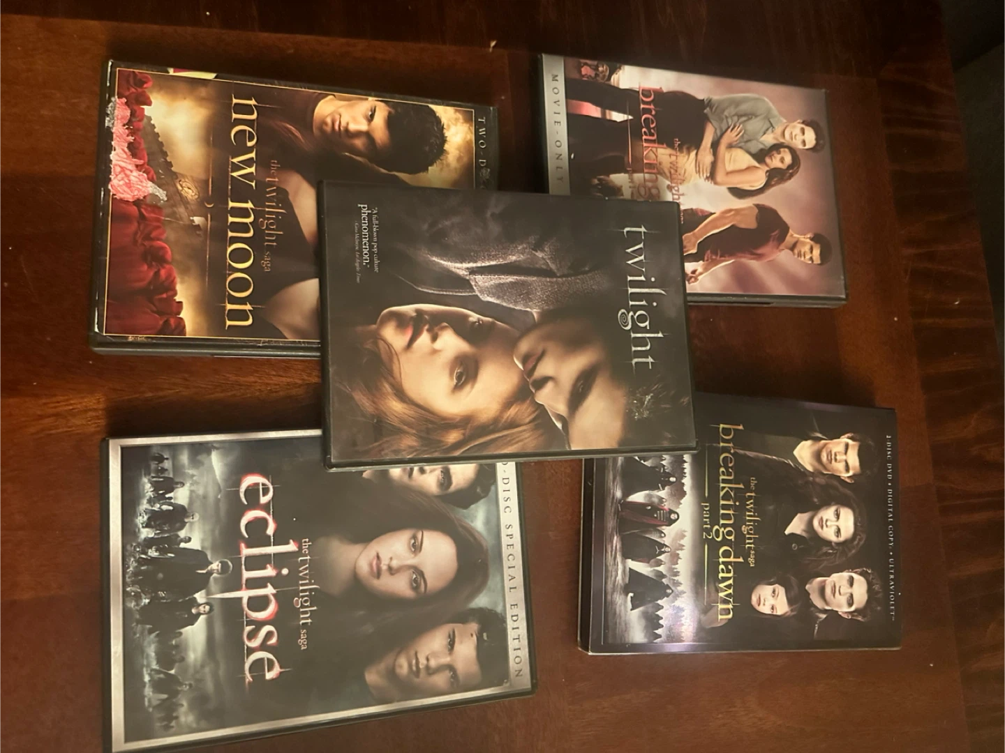The Twilight Saga DVD Collection🏆