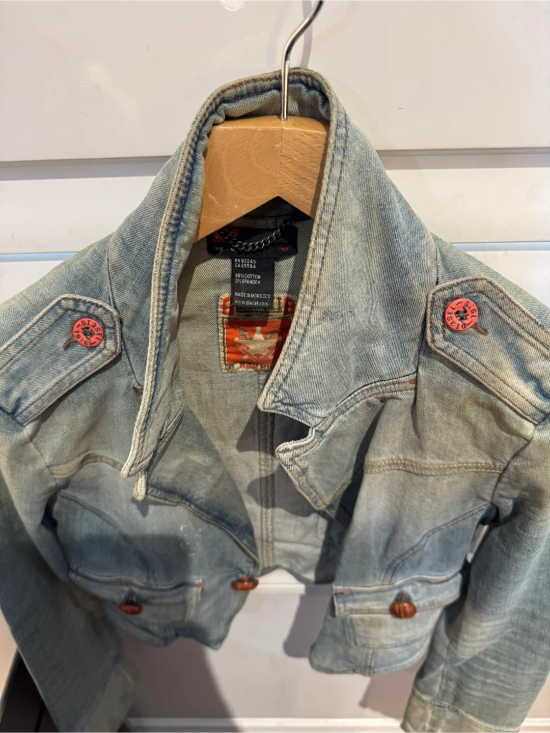 Diesel Denim Jacket Size M - photo 4