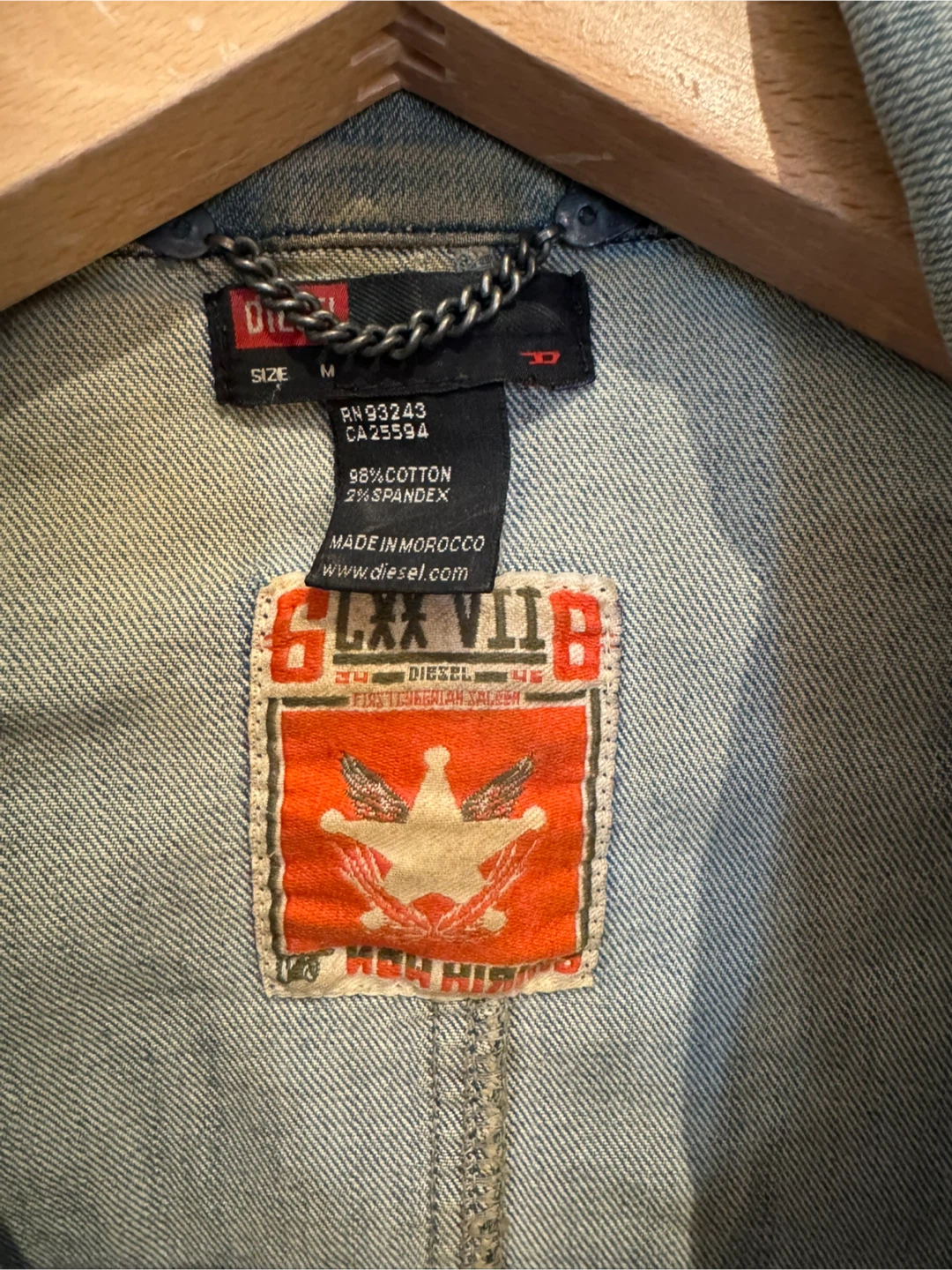 Diesel Denim Jacket Size M - photo 2