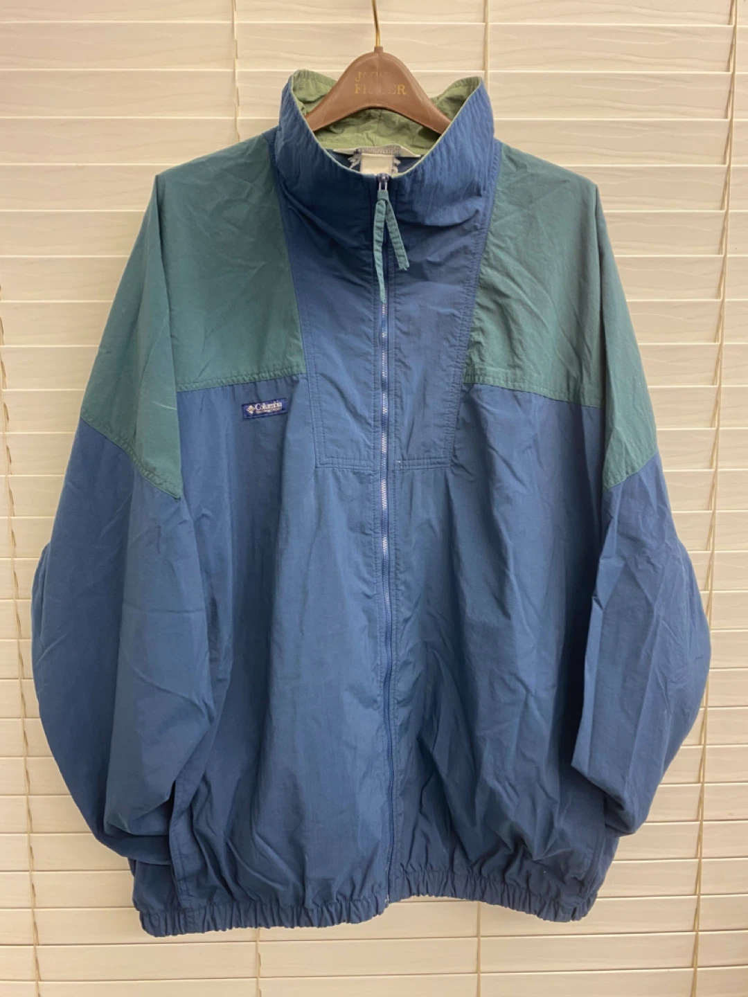 Vintage Columbia Sportswear Company Jacket - Blue & Green - photo 2