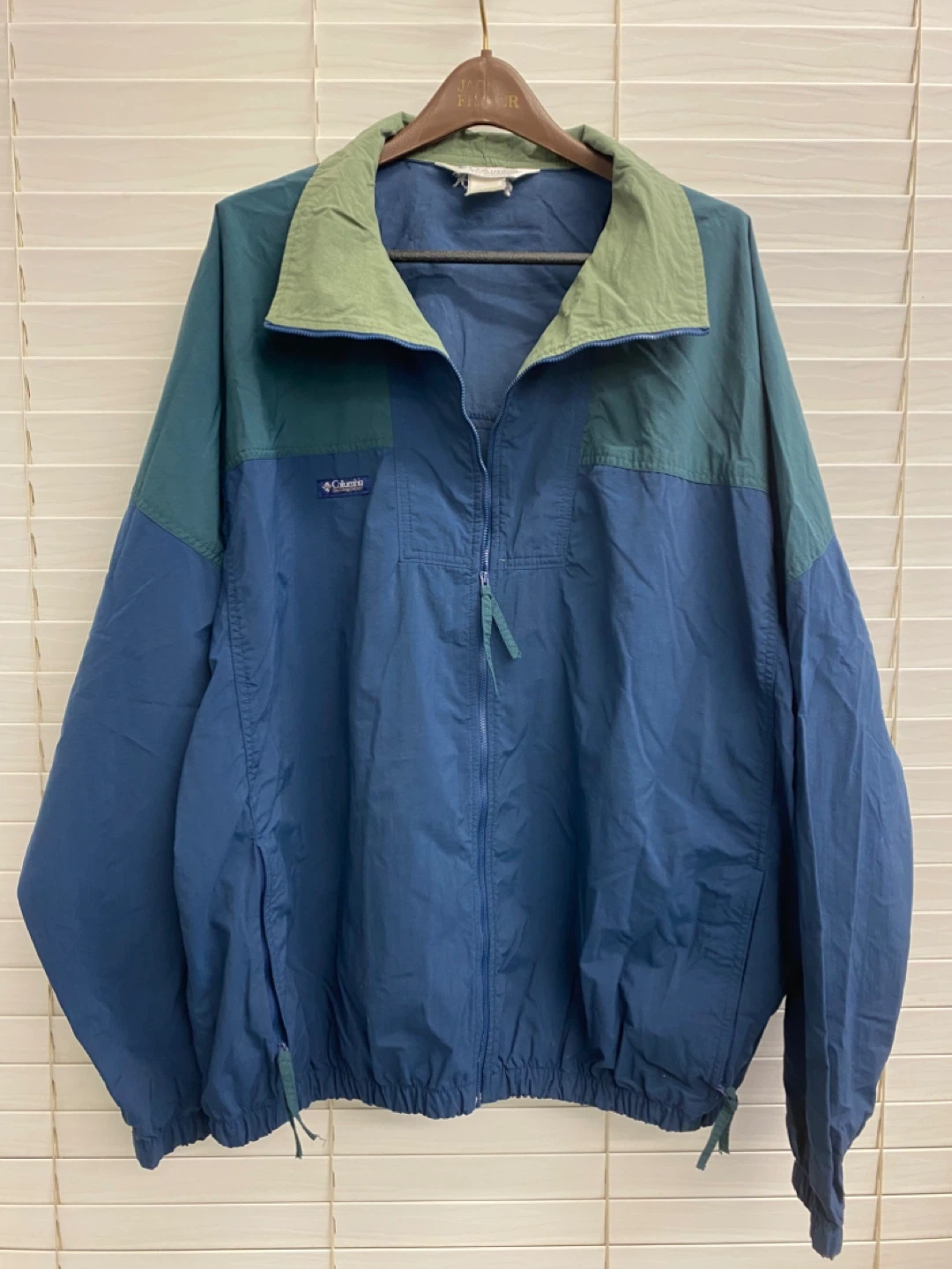 Vintage Columbia Sportswear Company Jacket - Blue & Green - photo 3