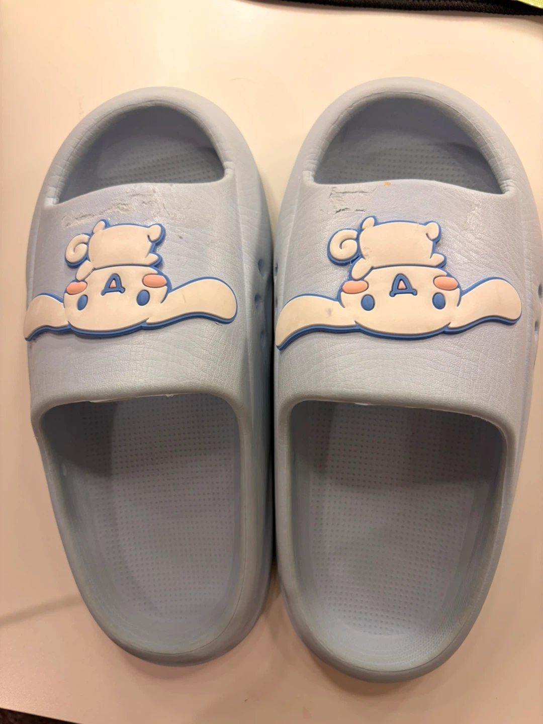 Light Blue Cartoon Slides - Size 210MM