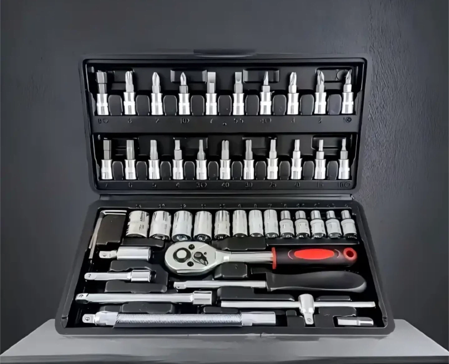 46 Piece Tool Set for Home & Auto - photo 2