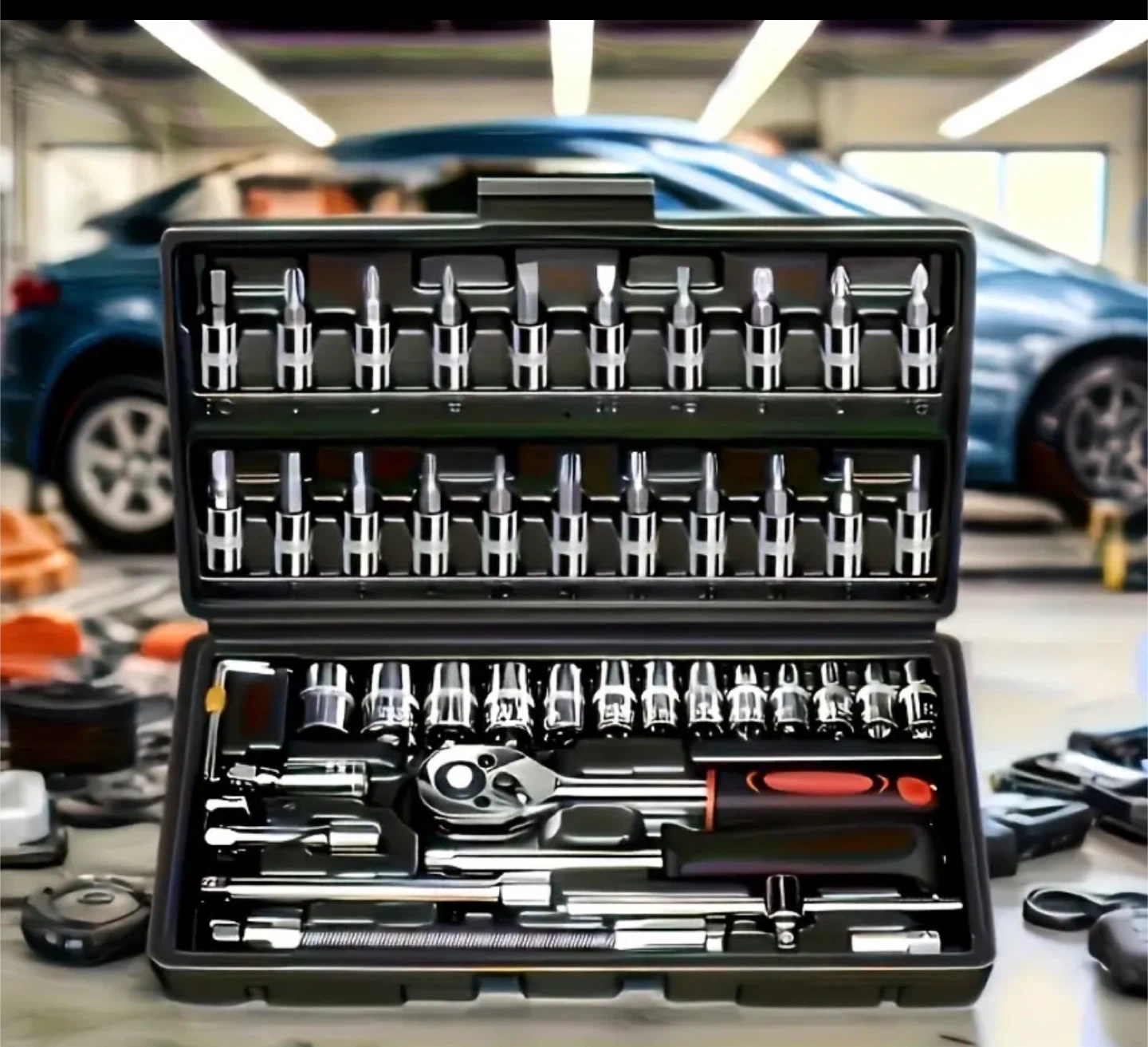 46 Piece Tool Set for Home & Auto - photo 4