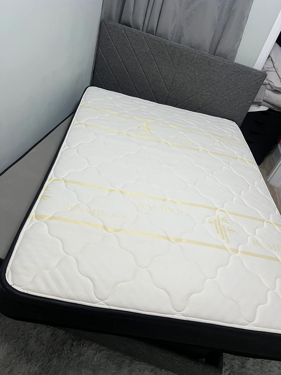 Double bed hybrid Mattress and boxspring - photo 2