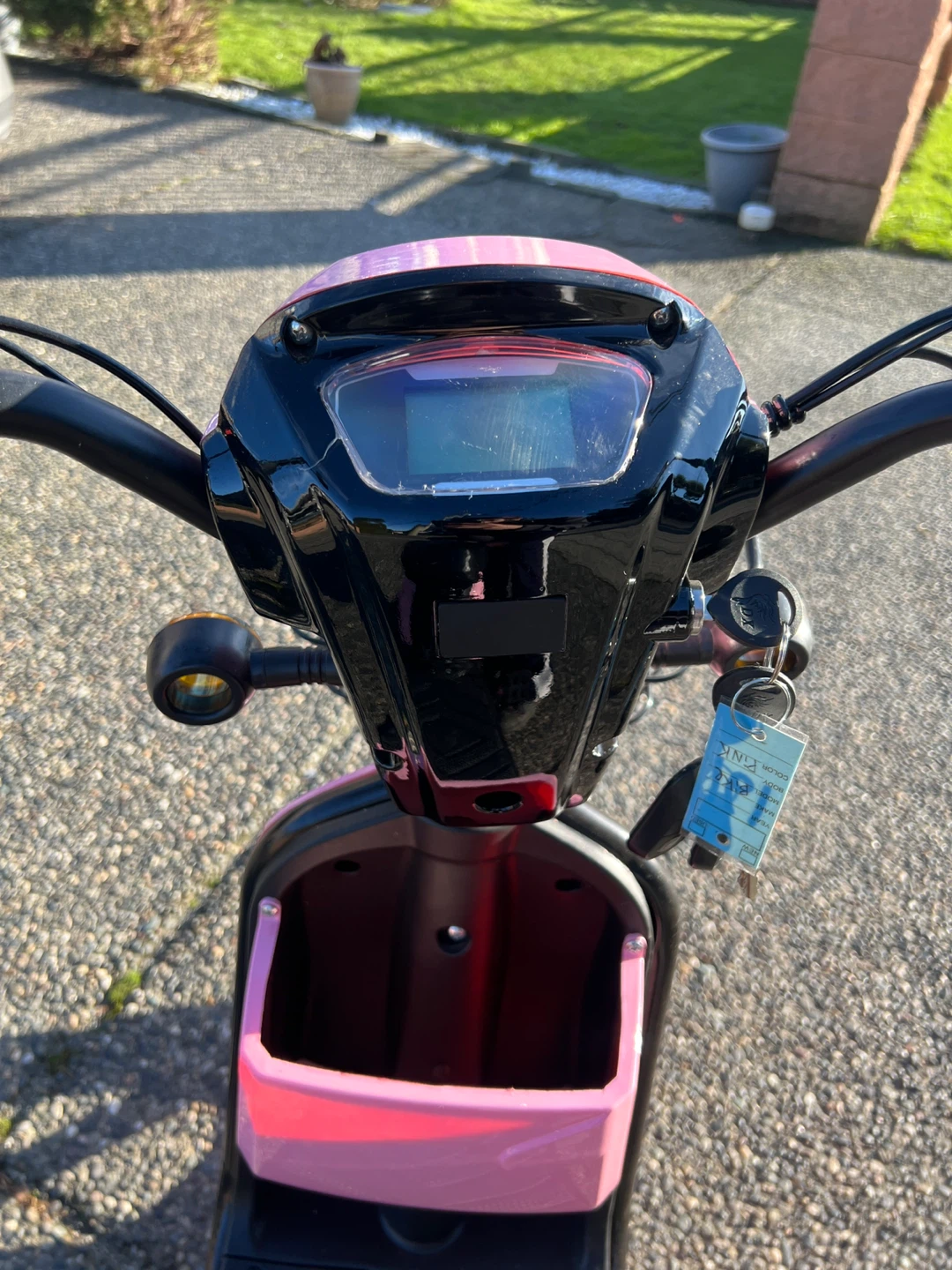 Pink Electric Scooter Moped - photo 4
