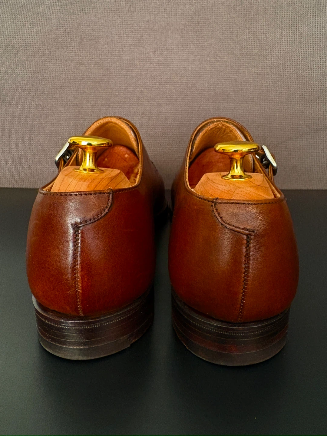 Crockett & Jones Lowndes Monk Strap Shoes Size 7E - photo 4