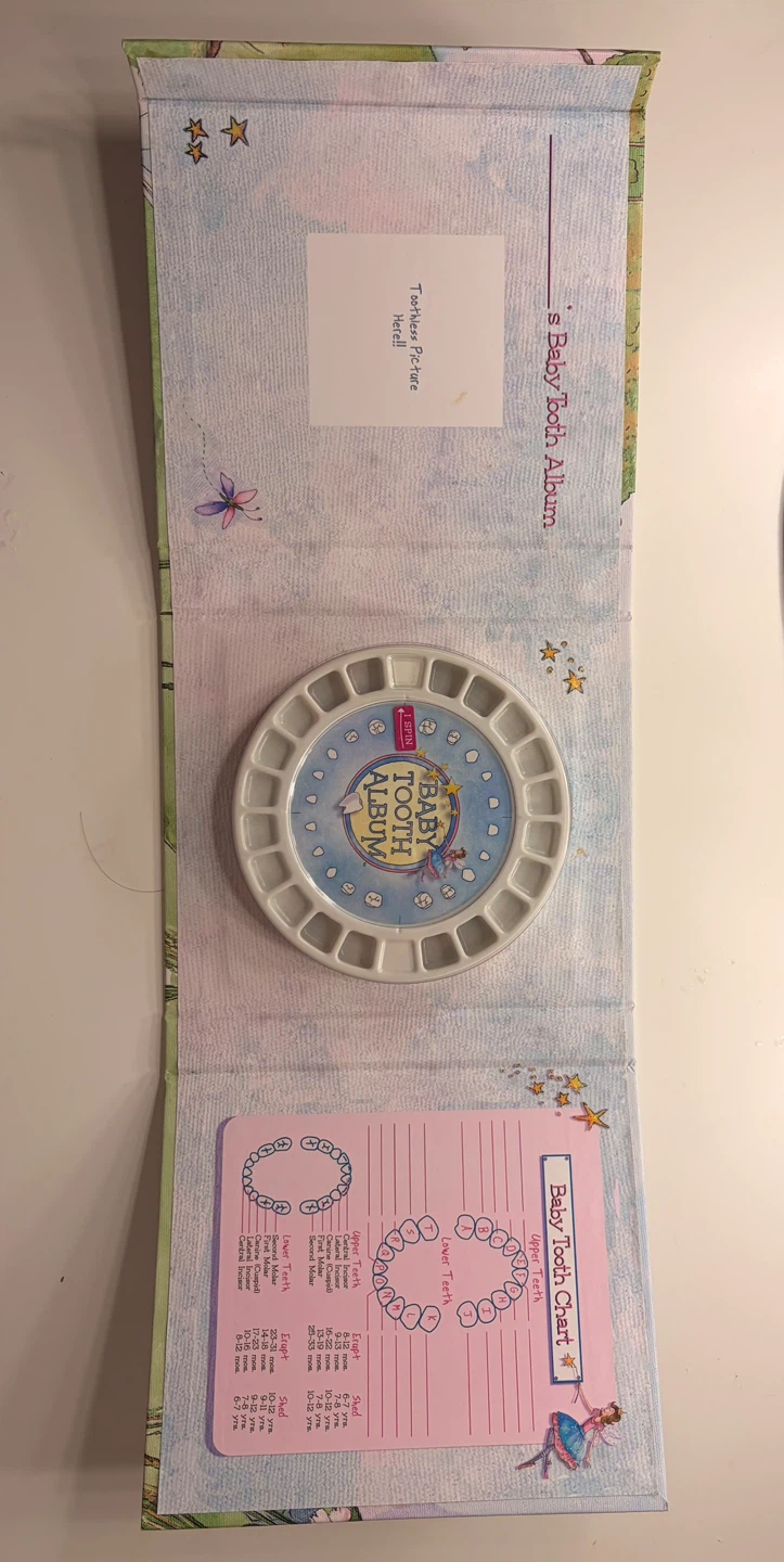 My Baby Tooth Album and Tooth Chart - photo 2