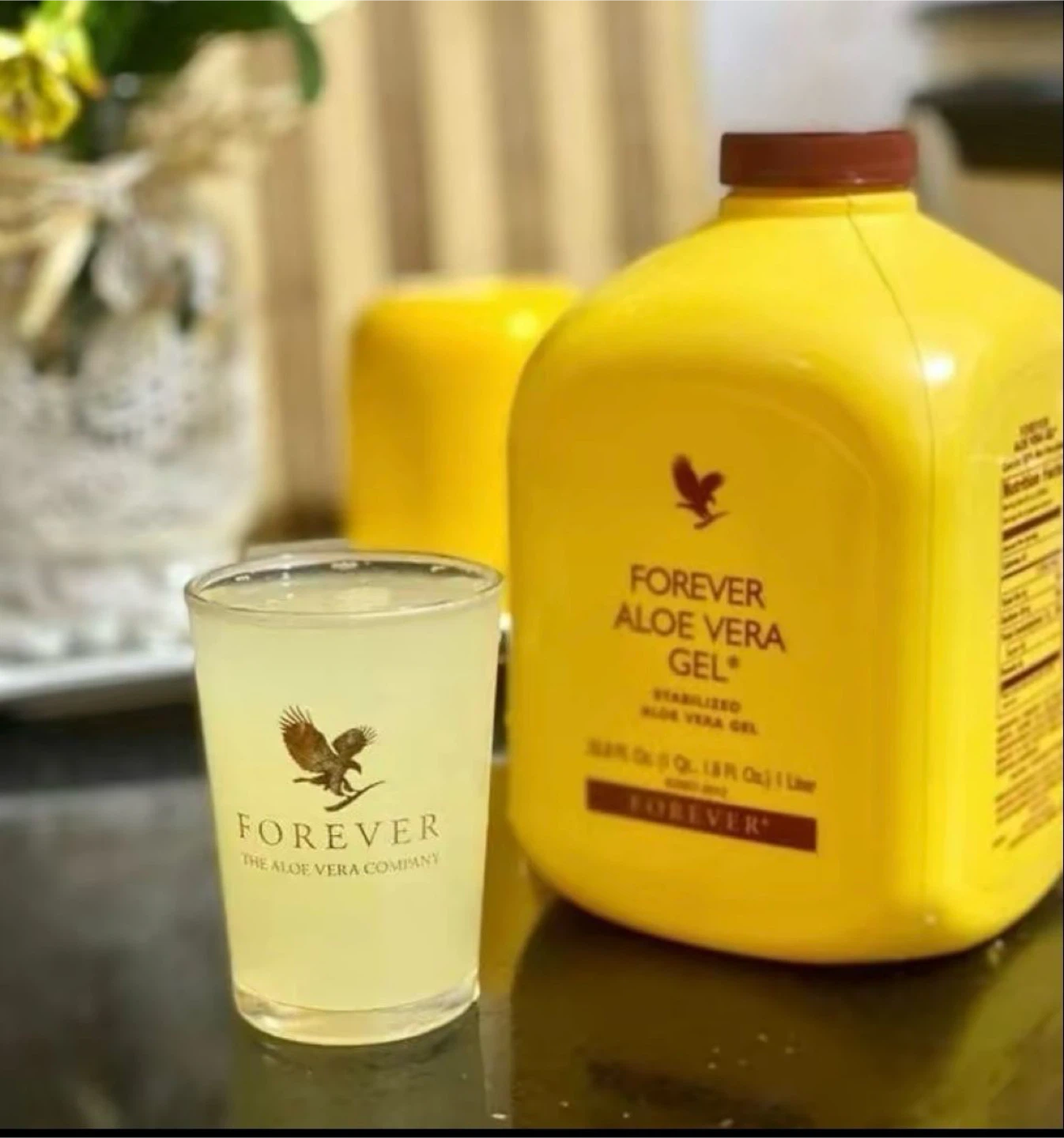 Forever Living Aloe Vera Gel Juice Lemon-Lime 1 Liter - photo 2