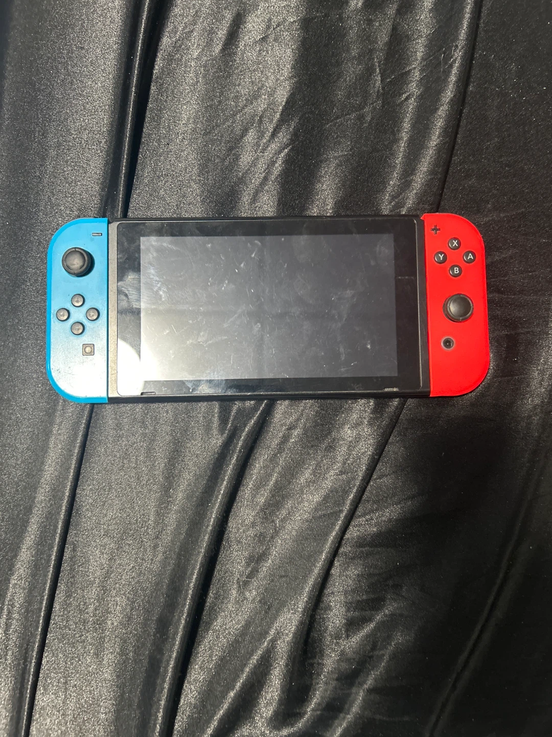 Nintendo Switch Console with Red and Blue Joy-Cons