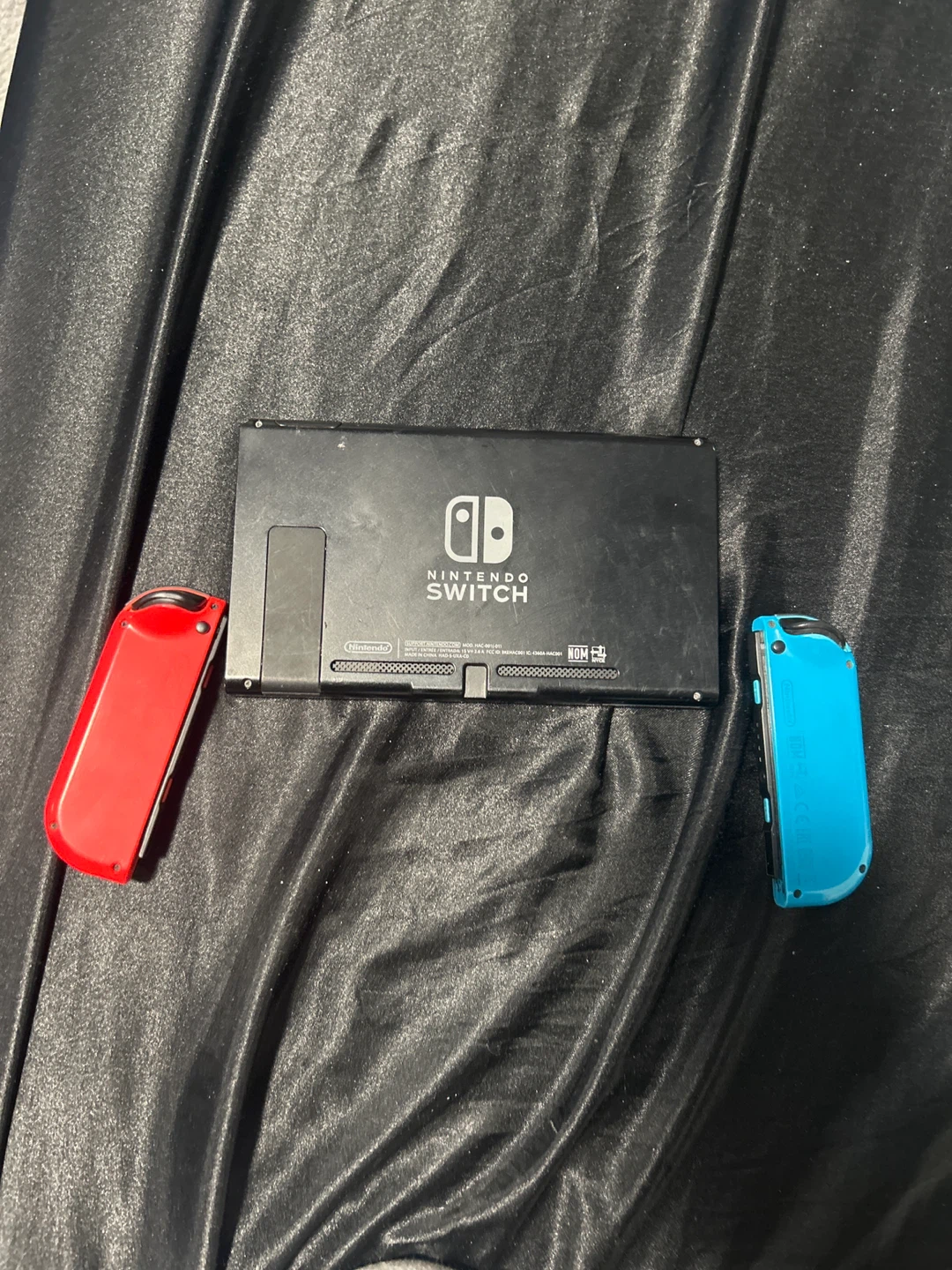 Nintendo Switch Console with Red and Blue Joy-Cons - photo 3