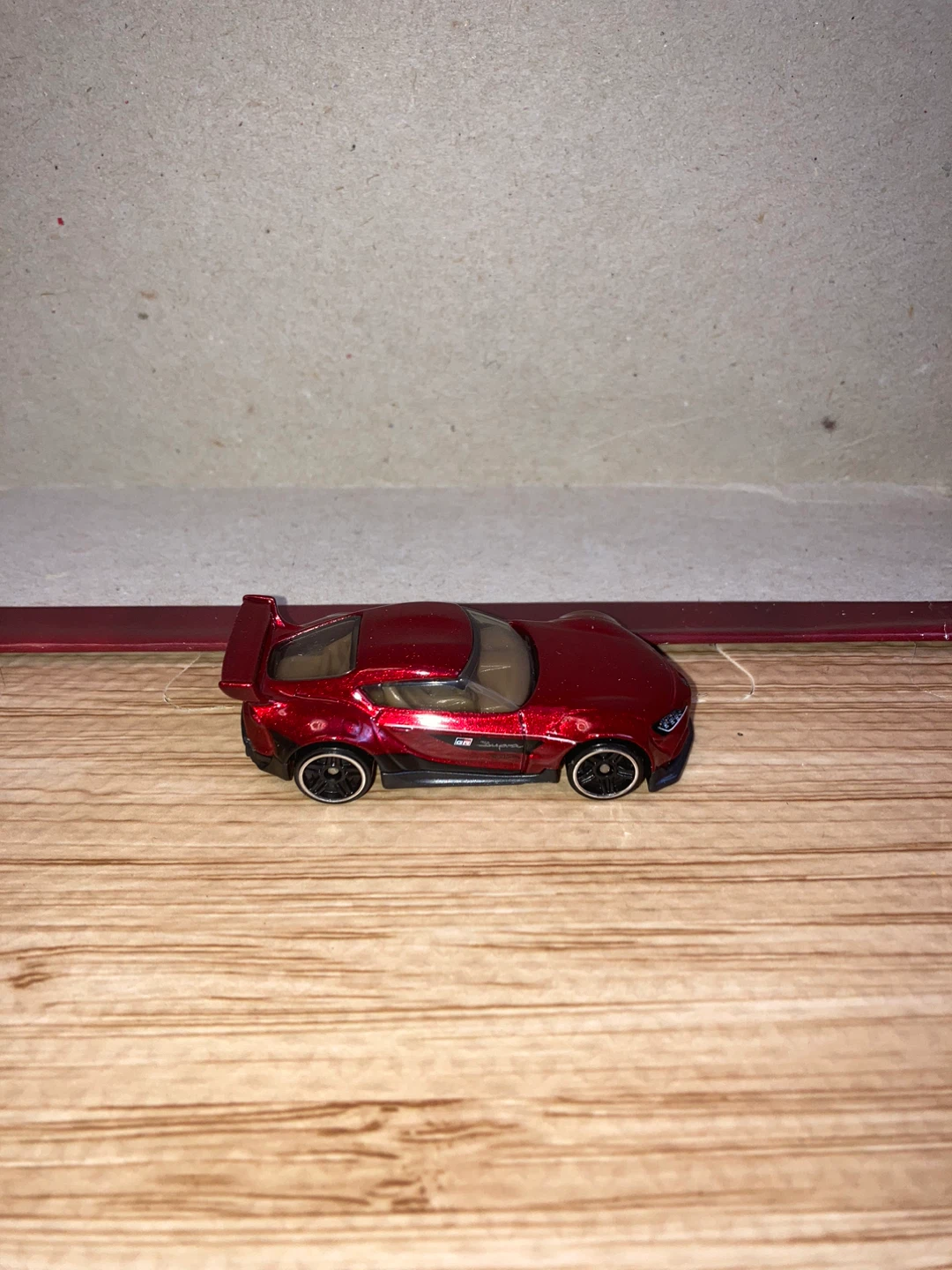 Hot Wheels Loose / 20 Toyota GR Supra /        Dark Red - photo 3