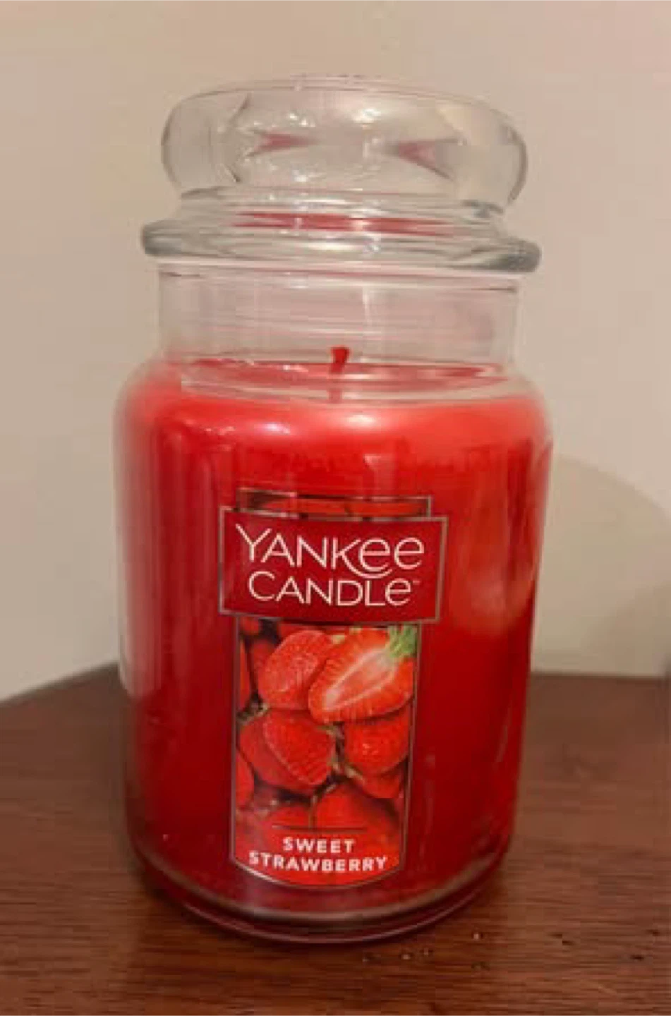 selling. Title 22oz. Yankee Candle Sweet Strawberry