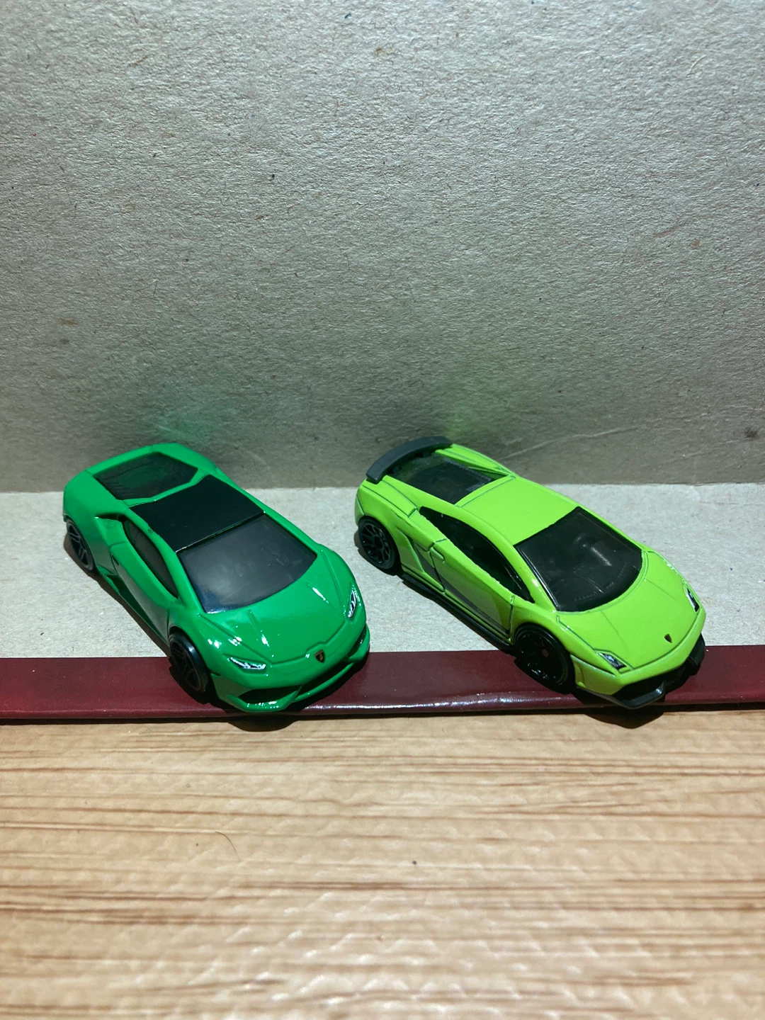 Hot Wheels Loose Bundle / Lamborghini Dual / Green & Lime Green