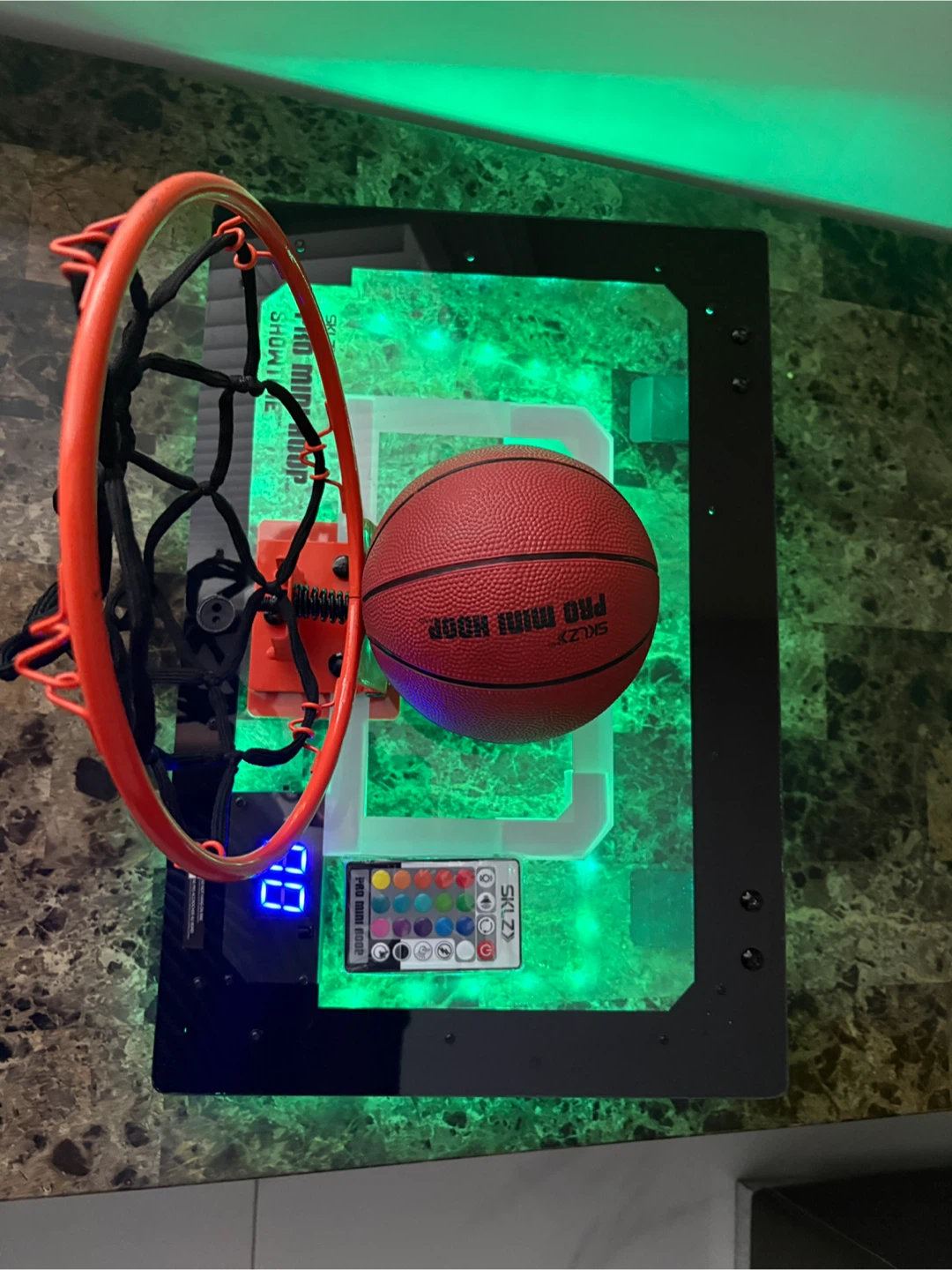 SKLZ Pro Mini Hoop with LED Scoreboard & Remote