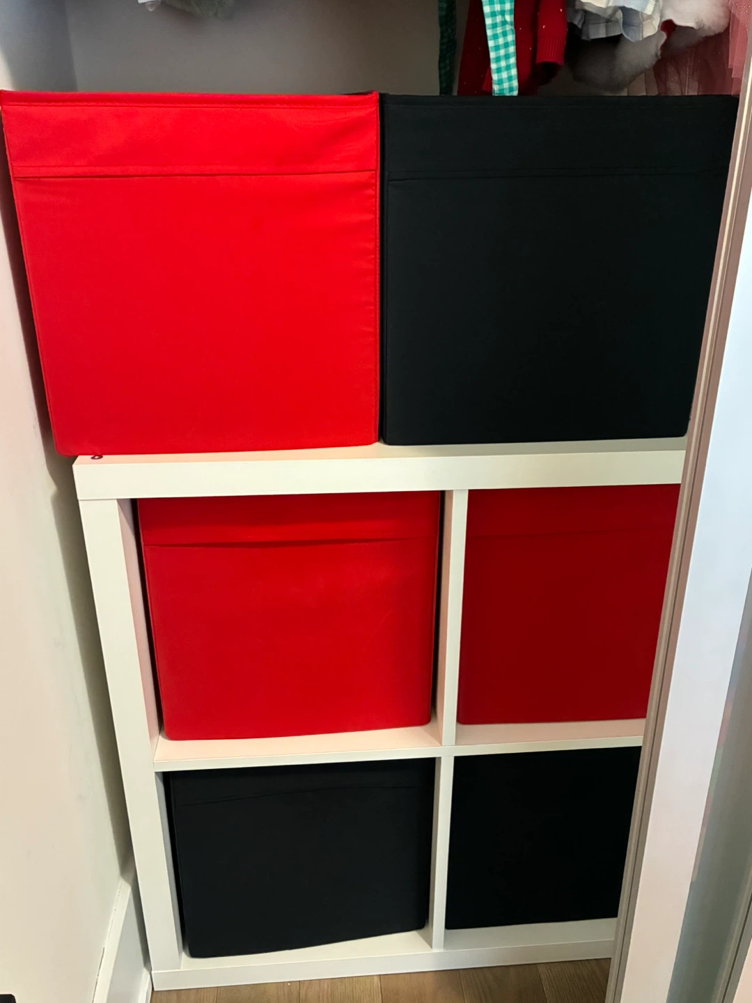 Kallax Storage Shelving unit with storage boxes - photo 2