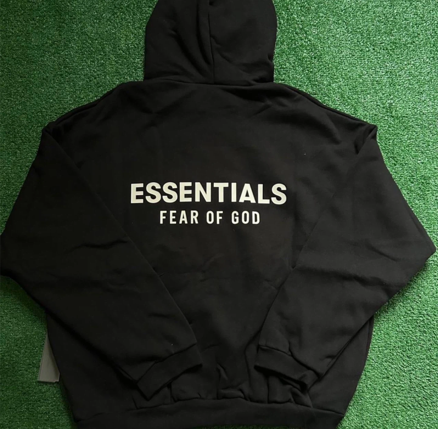 Essentials Fear Of God Black/White Pullover Hoodie - photo 2