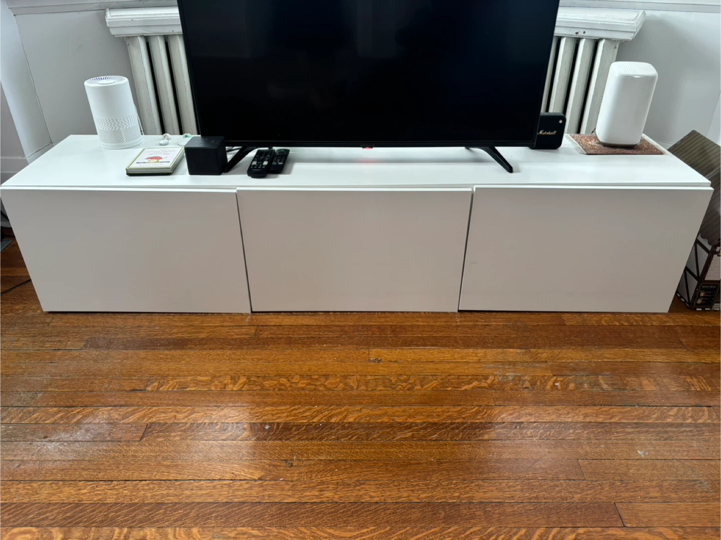 IKEA TV unit with doors