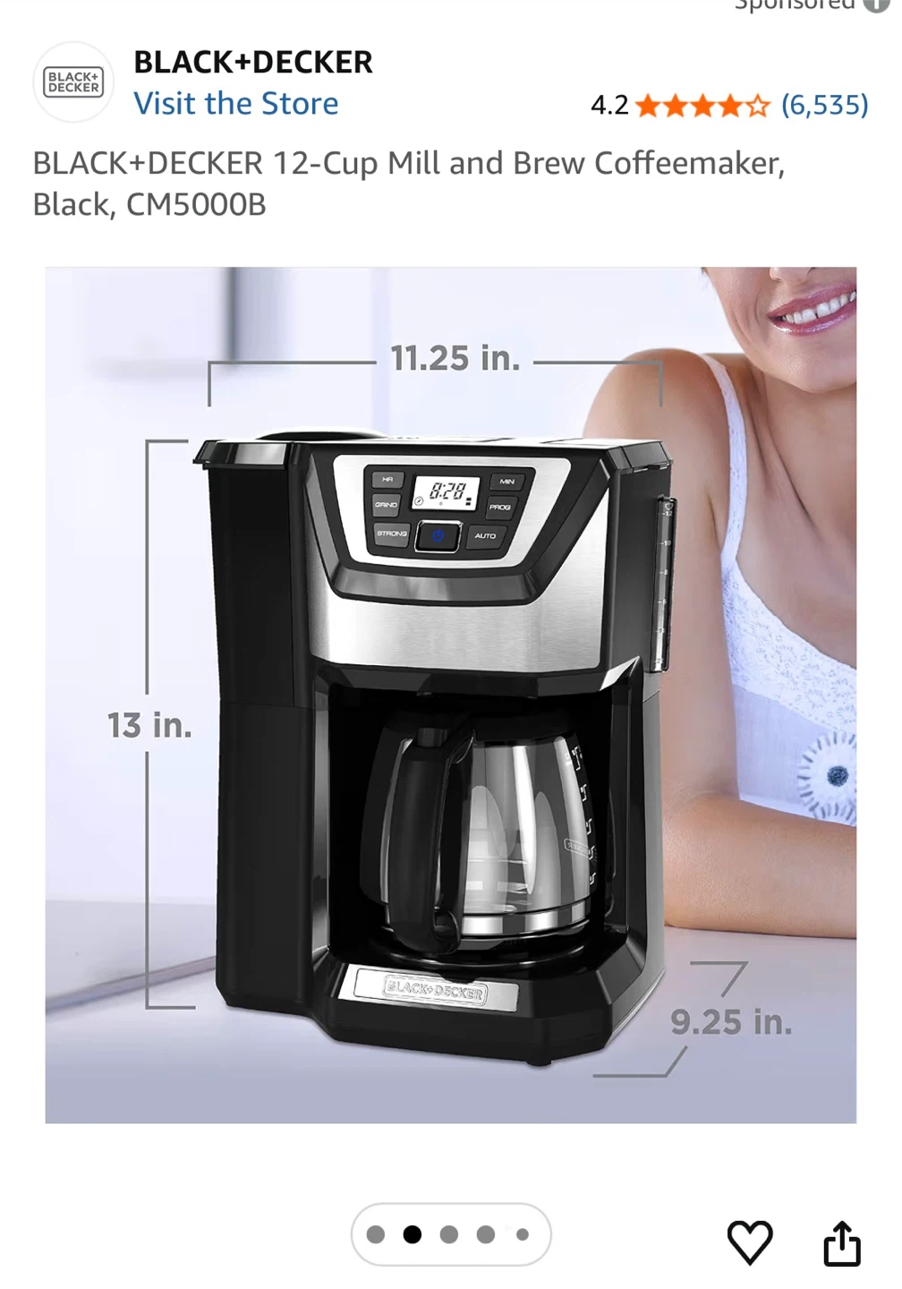 BLACK+DECKER 12-cup Coffee Maker - photo 4