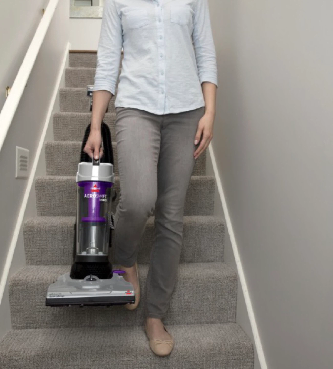Bissell 1808C AeroSwift Compact Upright Bagless Vacuum - photo 4