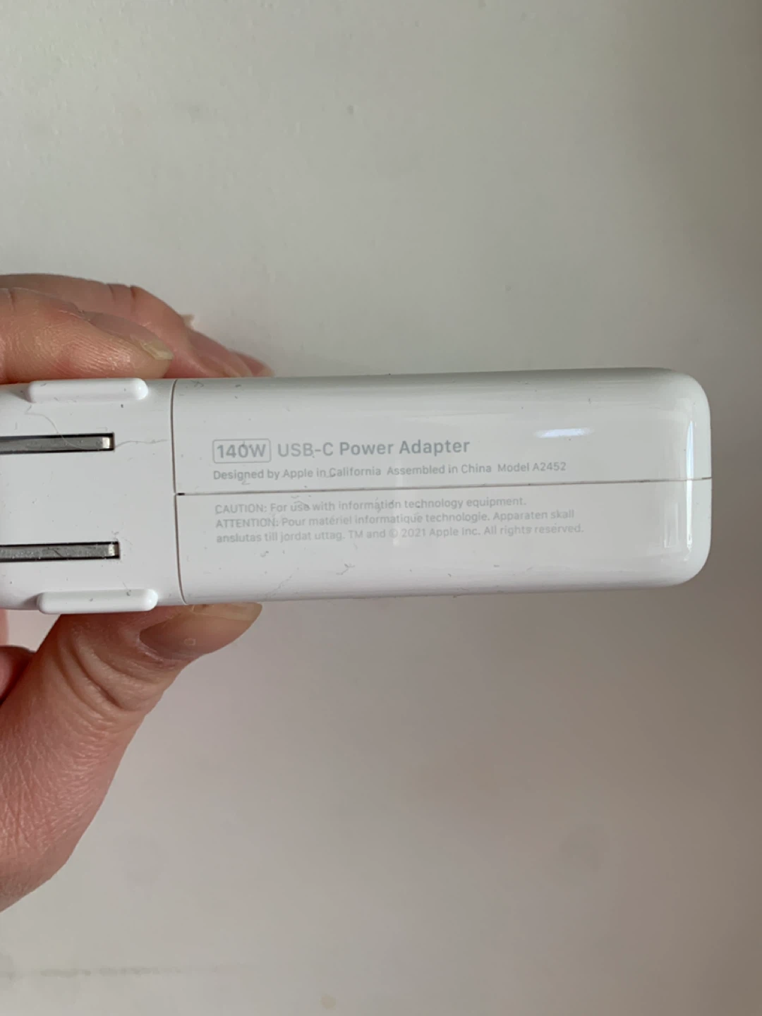 ‼️MOVING SALE‼️ Apple 140W USB-C Power Adapter and Cable - photo 3