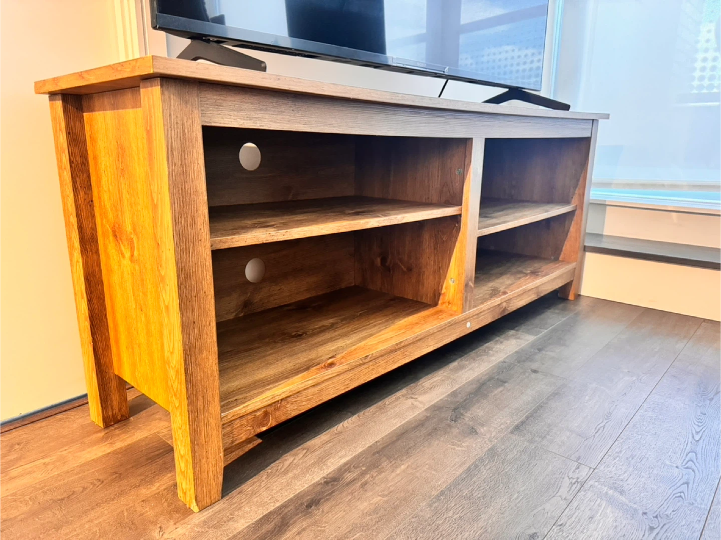 Wooden TV Stand / Media Console - photo 2