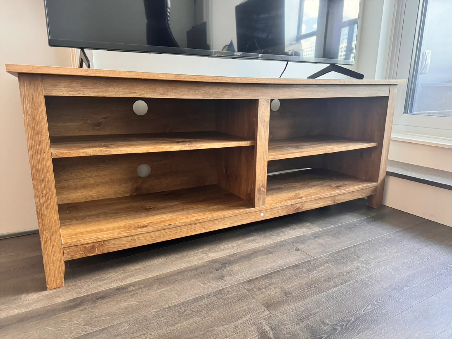 Wooden TV Stand / Media Console - photo 5