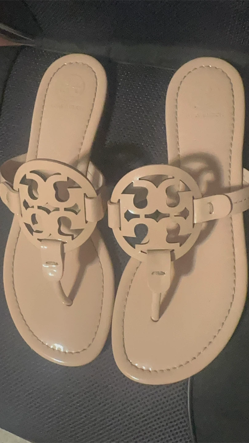 Tory Burch Miller Sandals - Beige