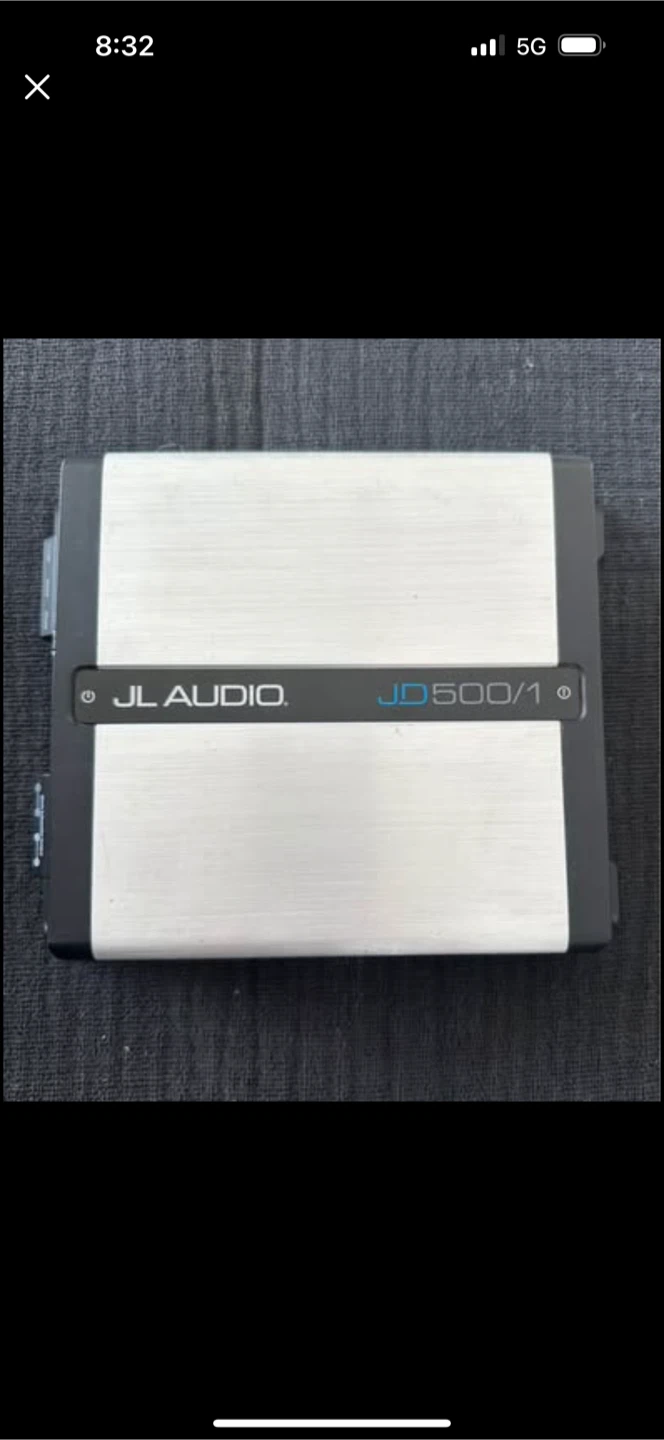 JL Audio JD500/1 Mono Subwoofer Amplifier