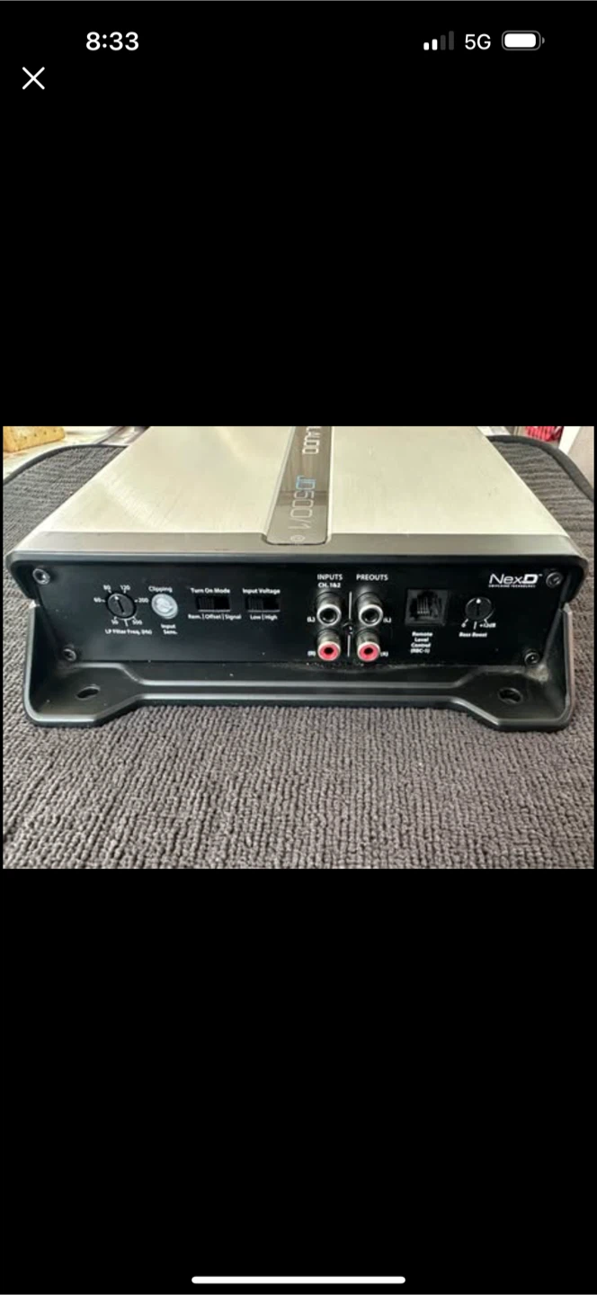 JL Audio JD500/1 Mono Subwoofer Amplifier - photo 3