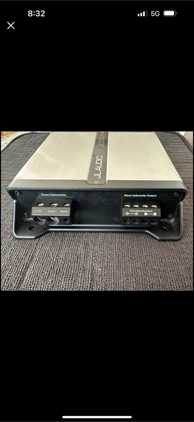 JL Audio JD500/1 Mono Subwoofer Amplifier - photo 2