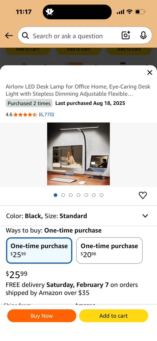 AirIonv LED Desk Lamp - photo 2