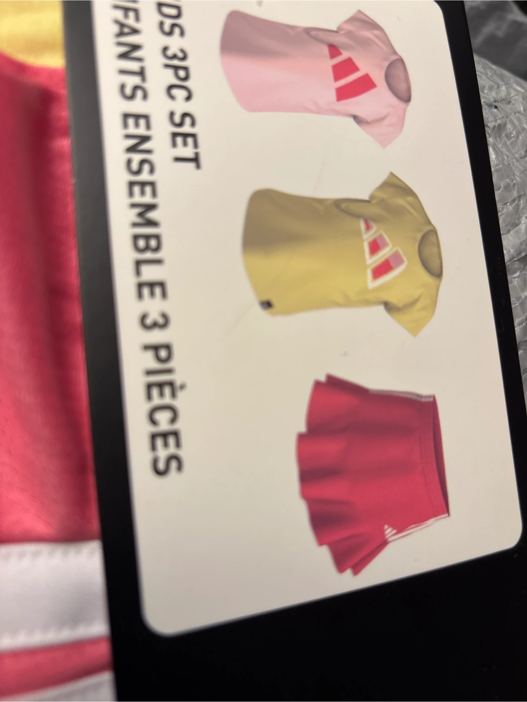 Adidas Kids 3-Piece T-Shirt and Short Set - photo 4