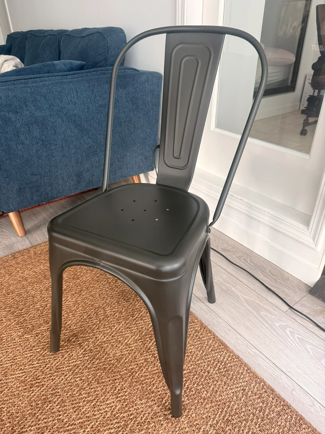 Metal Tolix Style Dining Chairs (Set of 2) - photo 2
