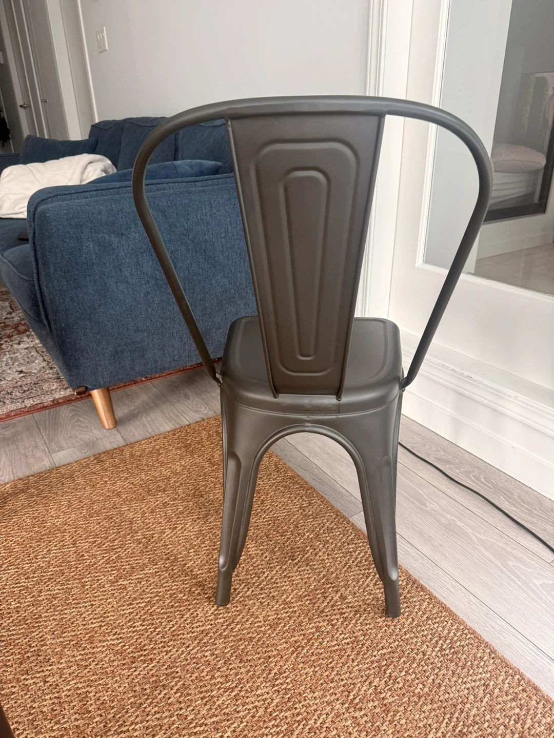 Metal Tolix Style Dining Chairs (Set of 2) - photo 4