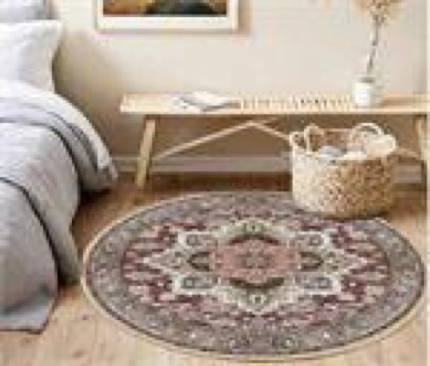 Round Medallion Area Rug