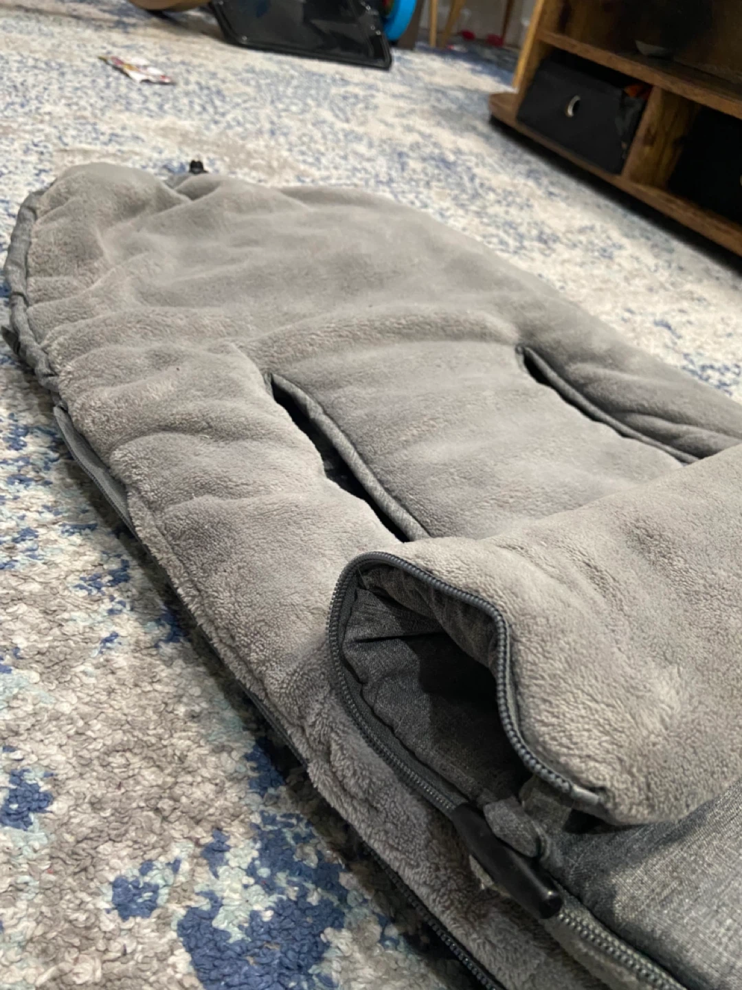 Grey Baby Stroller Footmuff - photo 3