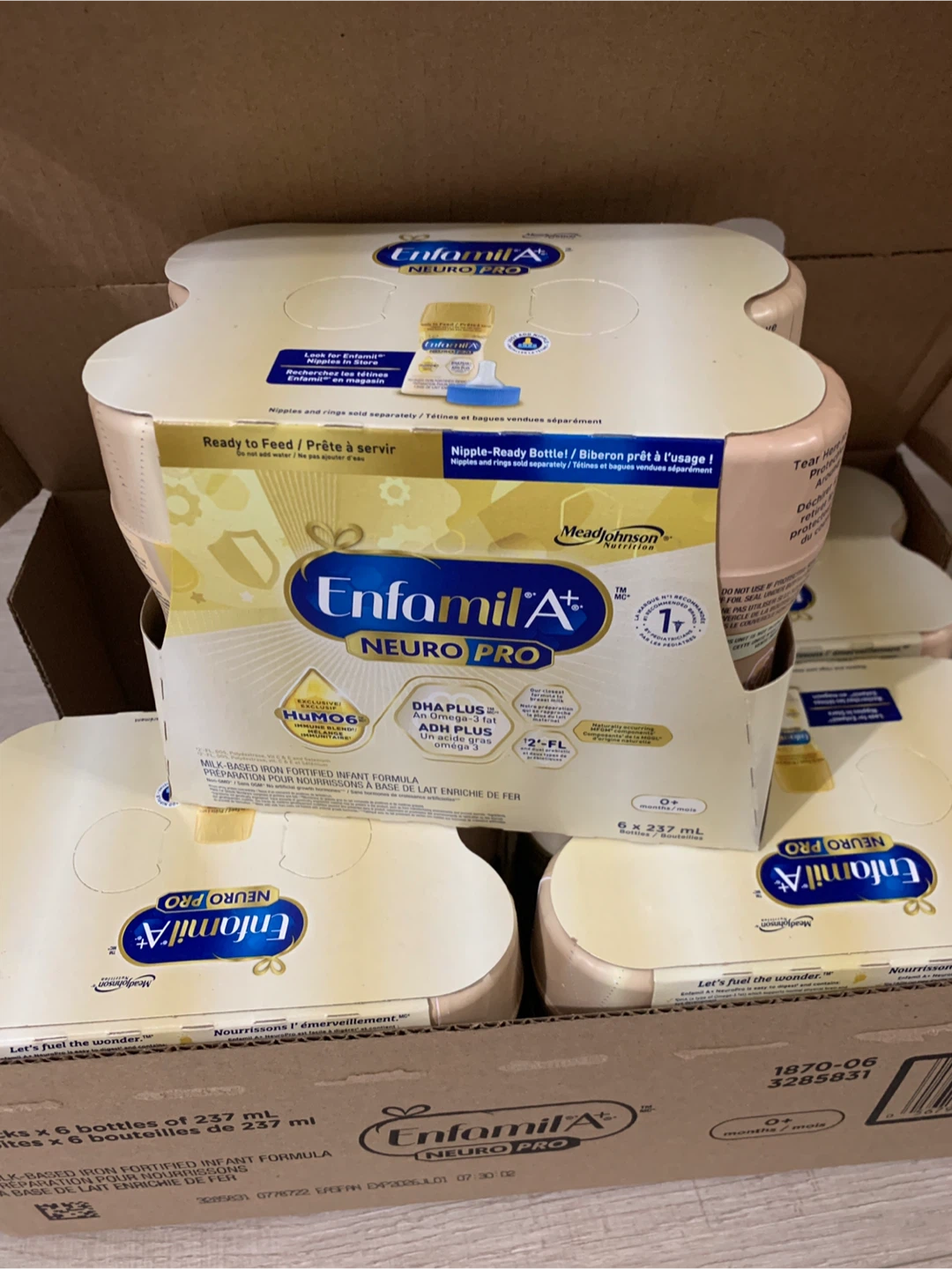 Enfamil A+ Neuro Pro Ready to Feed Infant Formula 24 x 237 mL