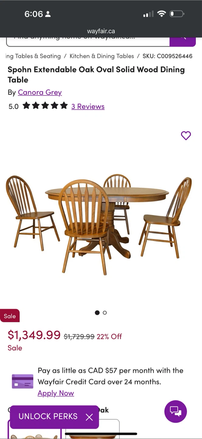Spohn Extendable Oak Oval Solid Wood Dining Table