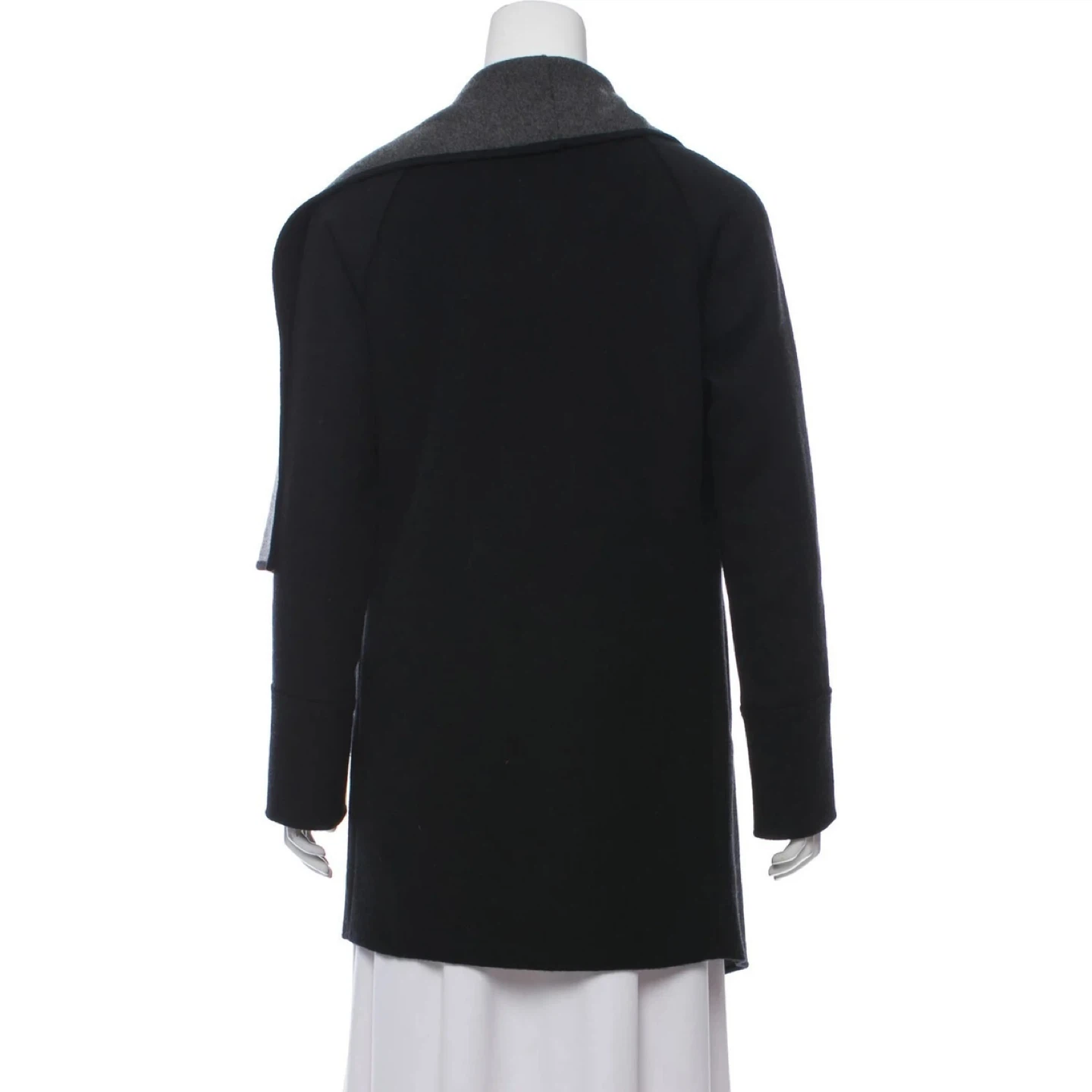 MICHAEL KORS Collection Wool-Blend Open Cardigan Coat XS - photo 3