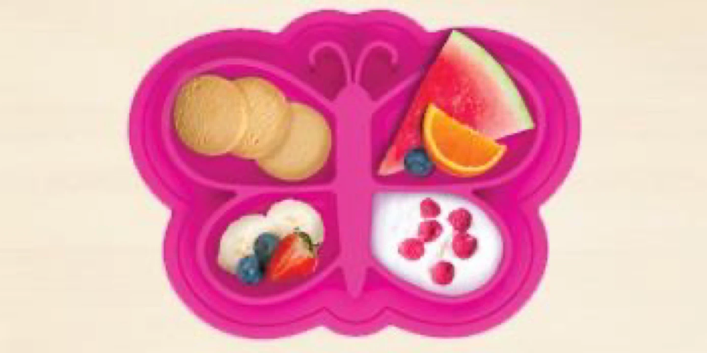 Kushies Silicone Butterfly Plate