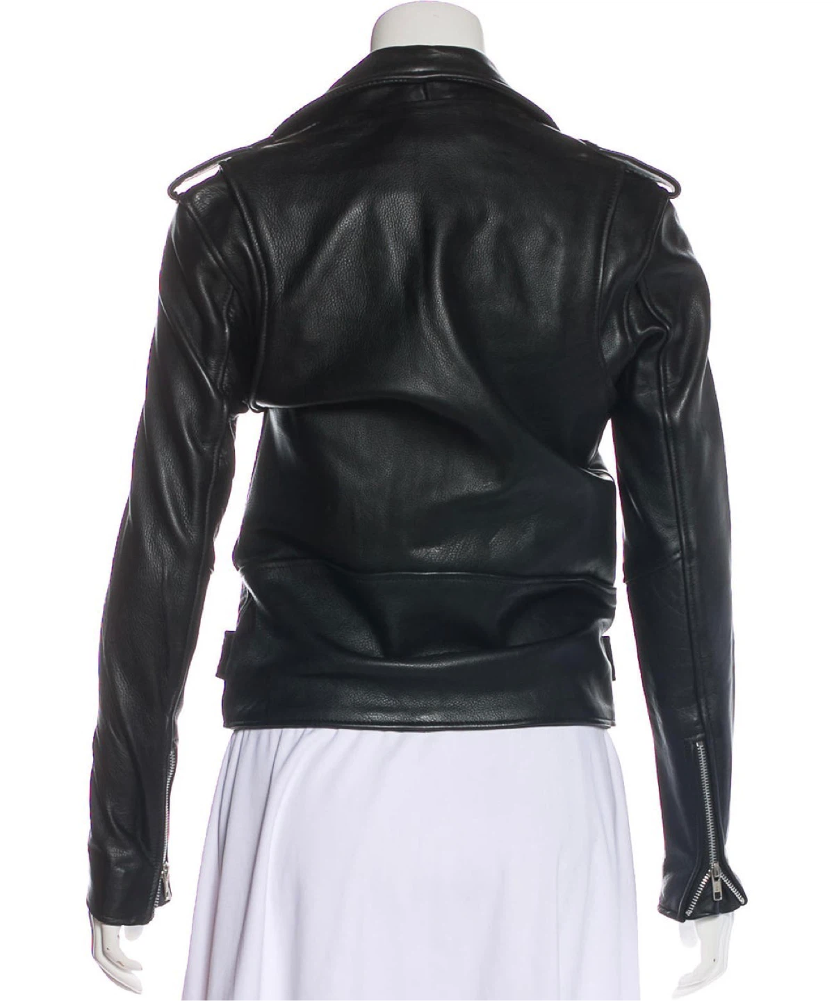 Leather moto jacket XXS/XS by Understated Leather - photo 4
