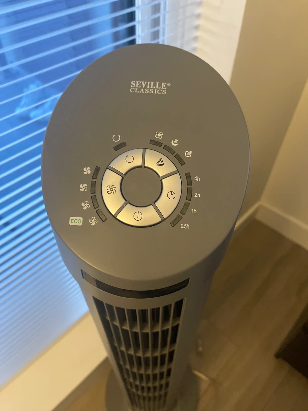 Seville Classics Grey Tower Fan - photo 2