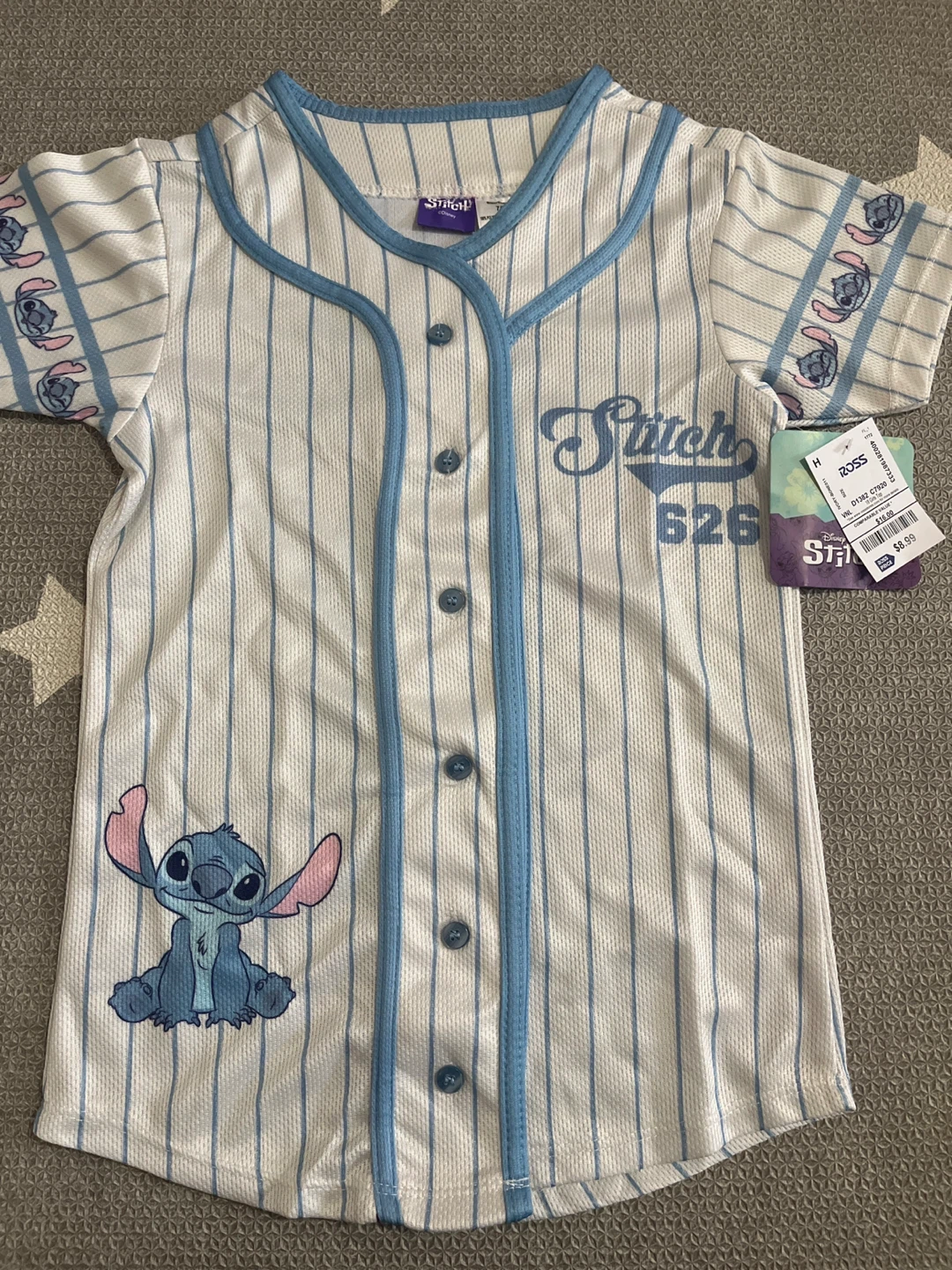🏆Disney Stitch Baseball Jersey Shirt