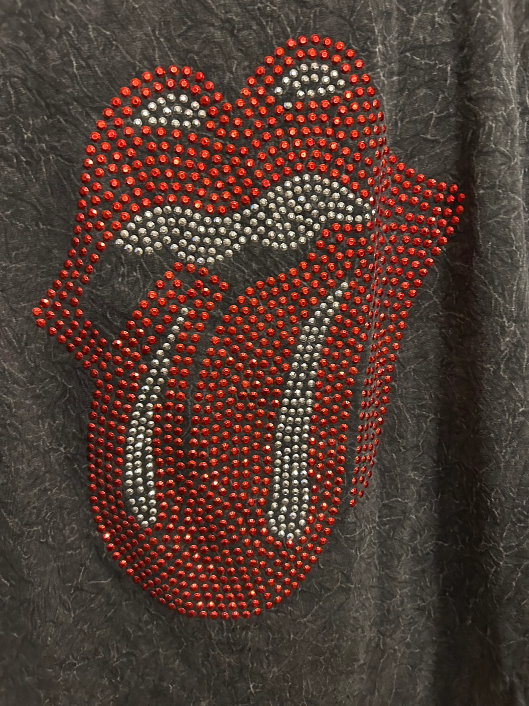 The Rolling Stones Rhinestone Tongue T-Shirt XL/TG - photo 2