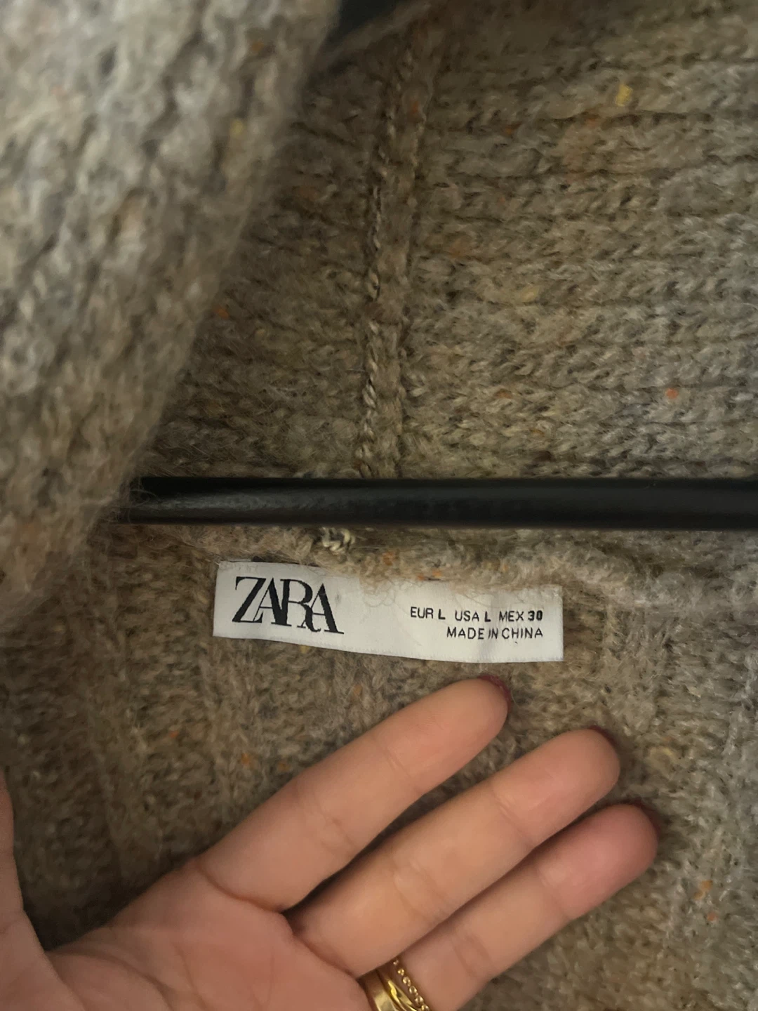 ZARA Long Knit Cardigan - photo 2