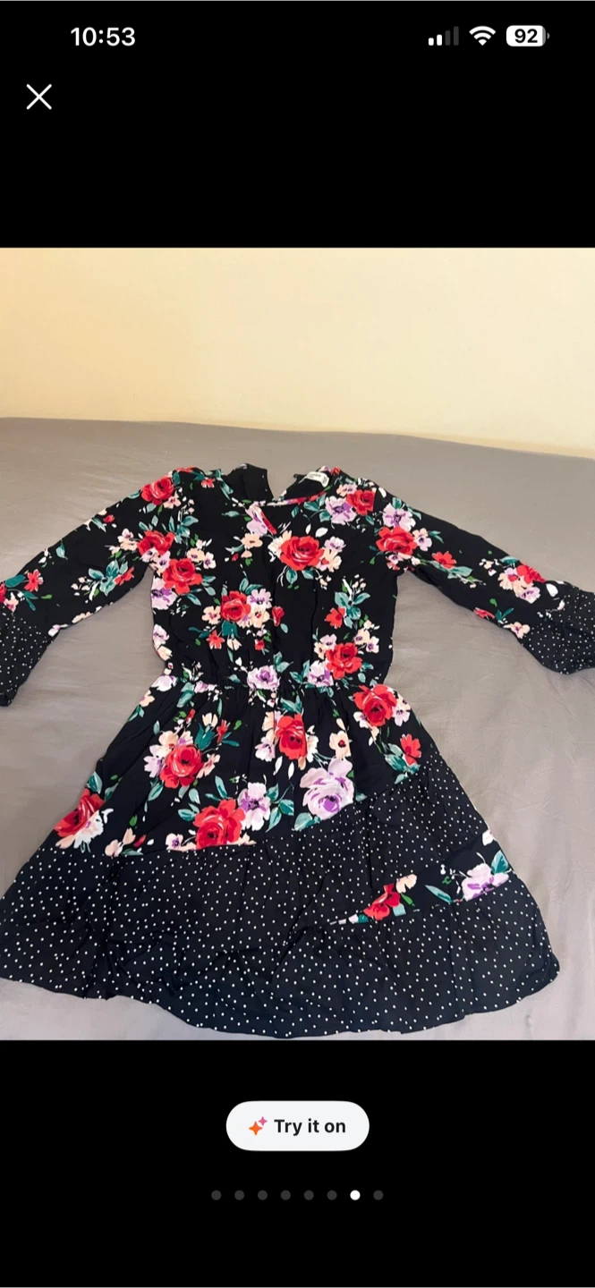 Abercrombie Kids Floral Dress - Size 13/14