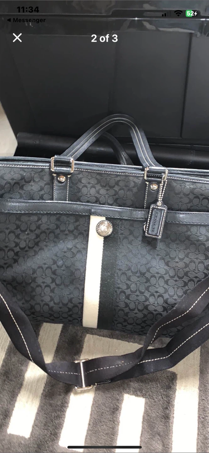 Coach diaper bag