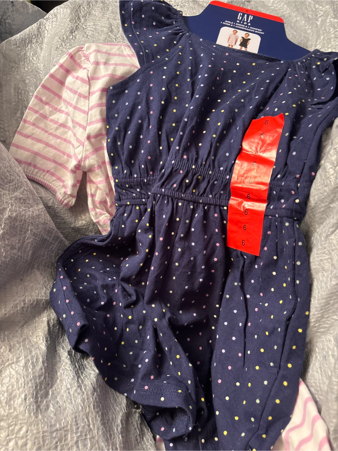 GAP Kids Girls 2-Piece Dress & Romper Set Size 6